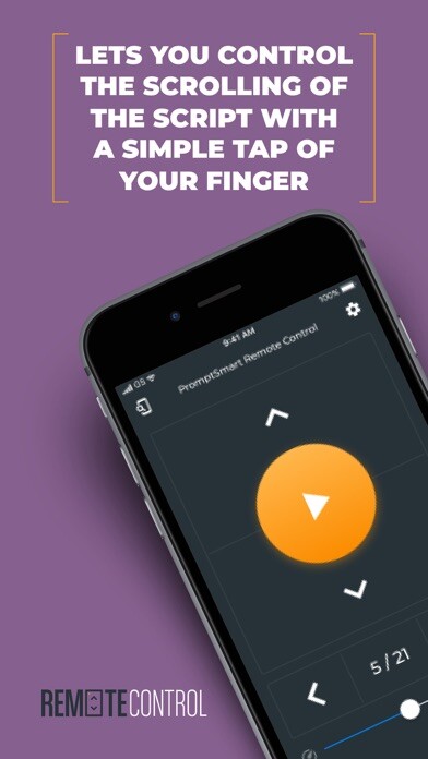 Emulate iPhone app PromptSmart Pro Remote Control using MyAndroid Emulate iPhone app PromptSmart Pro Remote Control using MyAndroid