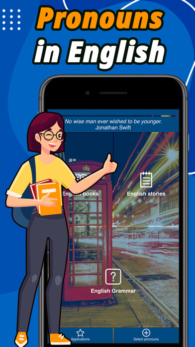 Emulate iPhone app Pronouns in English: Learn app using MyAndroid Emulate iPhone app Pronouns in English: Learn app using MyAndroid