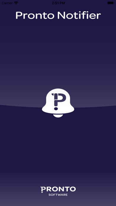 Emulate iPhone app Pronto Notifier using MyAndroid
