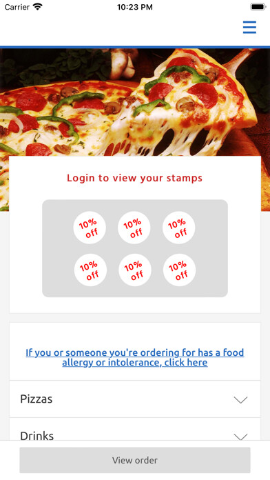 Emulate iPhone app Pronto Pizza, Cardiff using MyAndroid Emulate iPhone app Pronto Pizza, Cardiff using MyAndroid