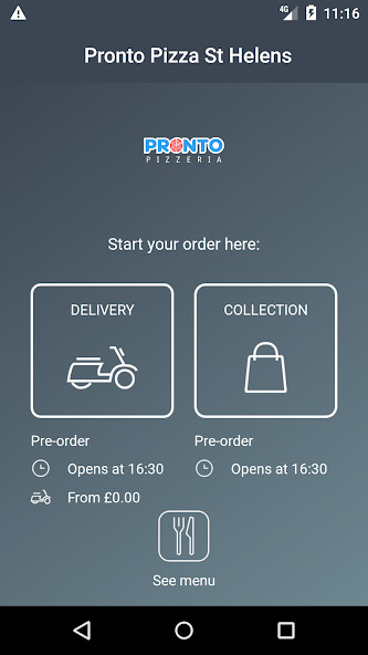 Run android online APK Pronto Pizza St Helens from MyAndroid or emulate Pronto Pizza St Helens using MyAndroid