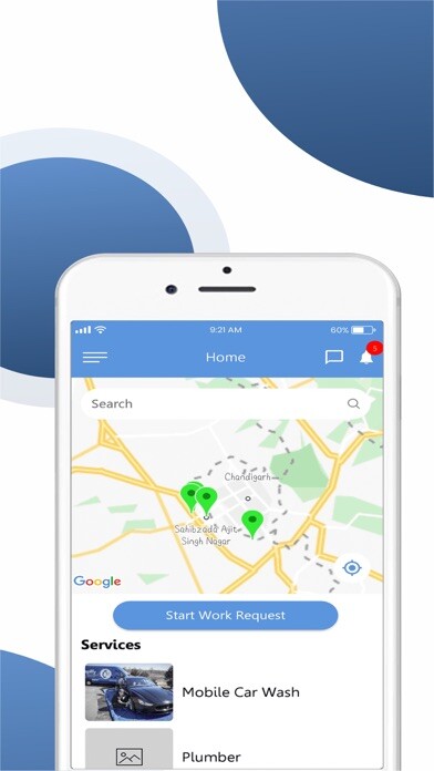 Emulate iPhone app Pronto Services 360 using MyAndroid
