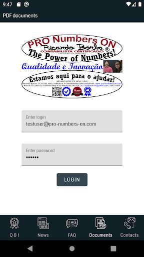 Run android online APK PRO Numbers ON from MyAndroid or emulate PRO Numbers ON using MyAndroid