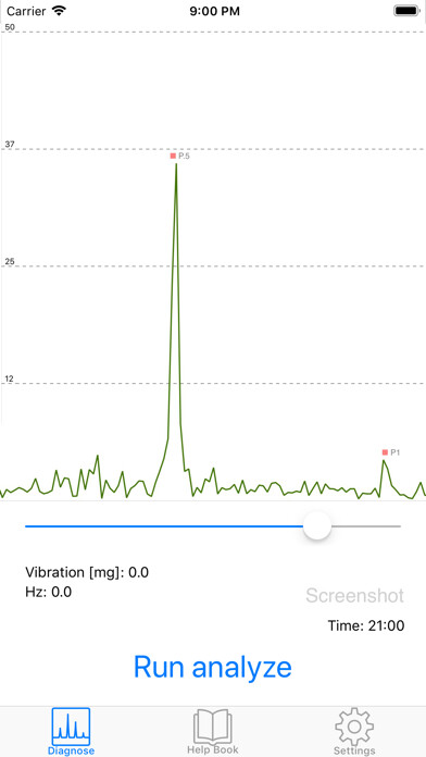 Emulate iPhone app Propeller Vibration using MyAndroid