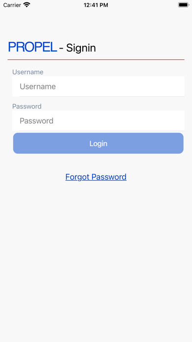 Emulate iPhone app Propel - RDC using MyAndroid