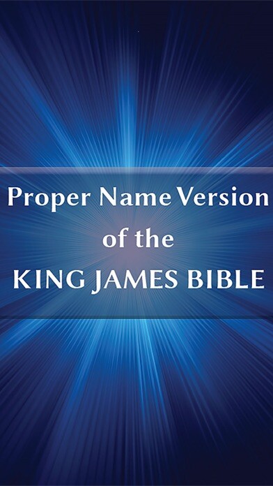 Emulate iPhone app Proper Name Version KJ Bible using MyAndroid