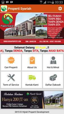 Emulate Android APK Properti Syariah - Tanpa Riba