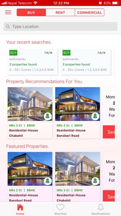 Emulate iPhone app Property Nepal using MyAndroid Emulate iPhone app Property Nepal using MyAndroid