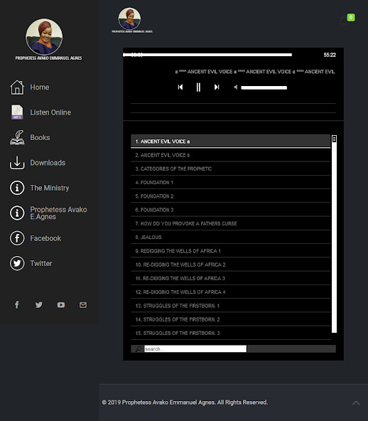 Run android online APK Prophetess Avako Emmanuel Agnes from MyAndroid or emulate Prophetess Avako Emmanuel Agnes using MyAndroid