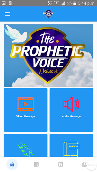 Run android online APK Prophetic Voice Network from MyAndroid or emulate Prophetic Voice Network using MyAndroid
