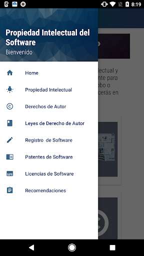 Run android online APK Propiedad Intelectual from MyAndroid or emulate Propiedad Intelectual using MyAndroid