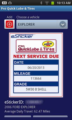 Run android online APK Pro Quick Lube & Tires from MyAndroid or emulate Pro Quick Lube & Tires using MyAndroid