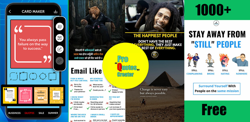 Run android online APK Pro Quotes Creator-Quote Maker from MyAndroid or emulate Pro Quotes Creator-Quote Maker using MyAndroid