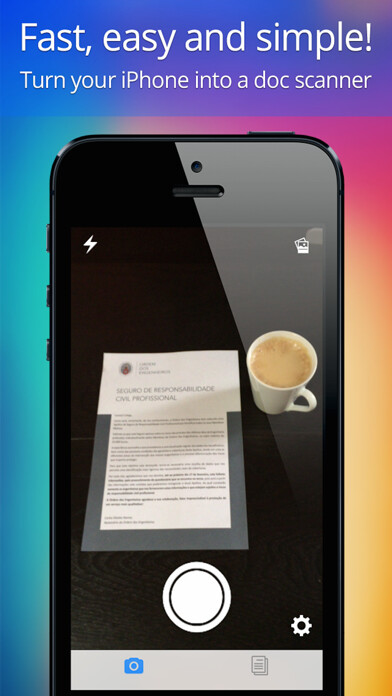Emulate iPhone app ProScan - PDF document, invoice & receipt scanner using MyAndroid Emulate iPhone app ProScan - PDF document, invoice & receipt scanner using MyAndroid