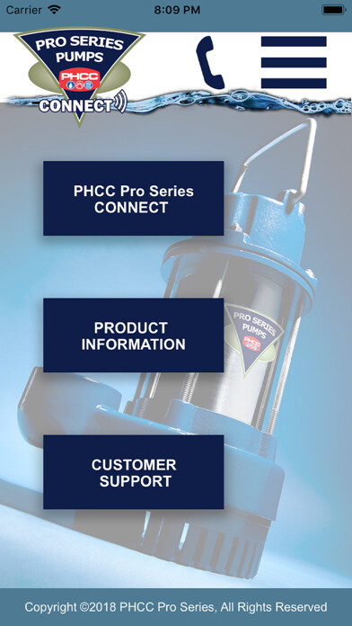 Emulate iPhone app Pro Series Pumps CONNECT® using MyAndroid Emulate iPhone app Pro Series Pumps CONNECT® using MyAndroid