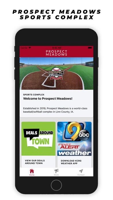 Emulate iPhone app Prospect Meadows Sports using MyAndroid Emulate iPhone app Prospect Meadows Sports using MyAndroid