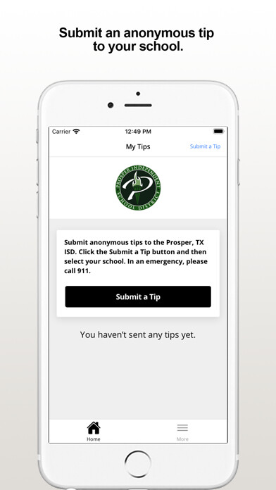 Emulate iPhone app ProsperISD Tip using MyAndroid Emulate iPhone app ProsperISD Tip using MyAndroid