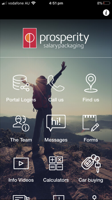 Emulate iPhone app Prosperity Salary Packaging using MyAndroid Emulate iPhone app Prosperity Salary Packaging using MyAndroid