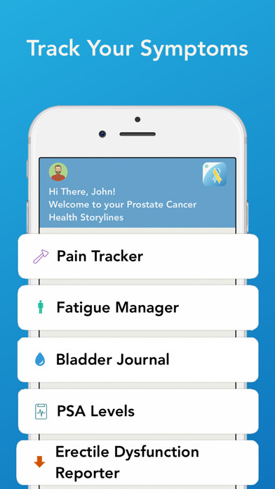 Emulate iPhone app Prostate Cancer Storylines using MyAndroid Emulate iPhone app Prostate Cancer Storylines using MyAndroid