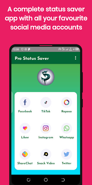 Run android online APK Pro Status Saver from MyAndroid or emulate Pro Status Saver using MyAndroid