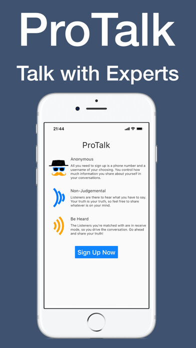 Emulate iPhone app ProTalk: Talk with Experts using MyAndroid Emulate iPhone app ProTalk: Talk with Experts using MyAndroid