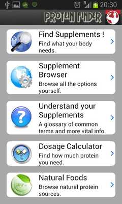Emulate Android APK Protein Finder