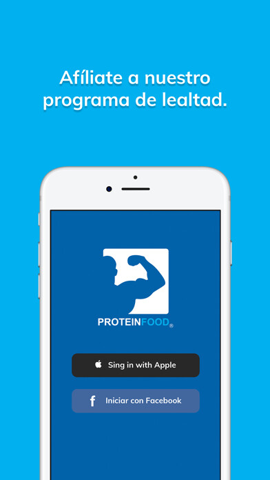 Emulate iPhone app ProteinFoodPE using MyAndroid