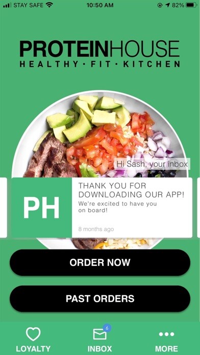 Emulate iPhone app ProteinHouse using MyAndroid