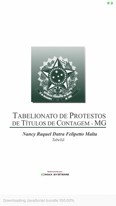 Emulate iPhone app ProtestoContagem using MyAndroid