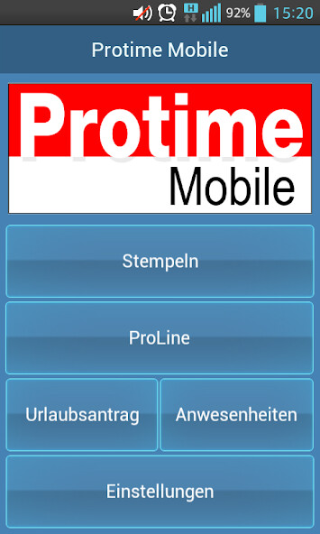 Run android online APK ProTime Mobile from MyAndroid or emulate ProTime Mobile using MyAndroid