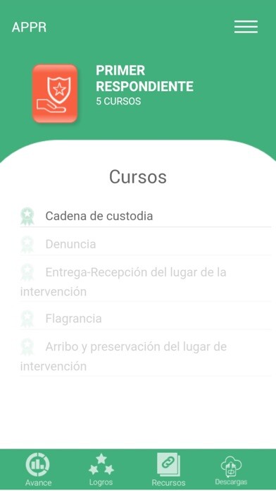 Emulate iPhone app Protocolos de Actuación using MyAndroid