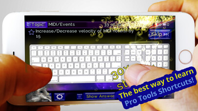 Emulate iPhone app Pro Tools Shortcuts Trainer using MyAndroid Emulate iPhone app Pro Tools Shortcuts Trainer using MyAndroid