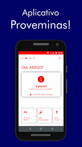 Run android online APK Proveminas from MyAndroid or emulate Proveminas using MyAndroid