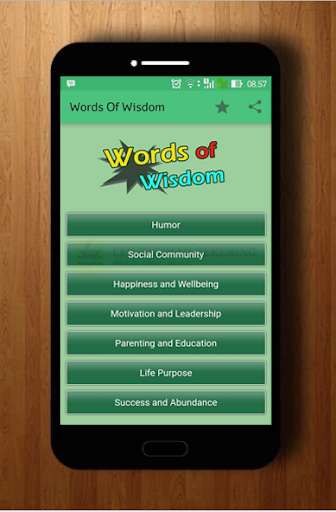 Run android online APK Proverb and Words Of Wisdom from MyAndroid or emulate Proverb and Words Of Wisdom using MyAndroid