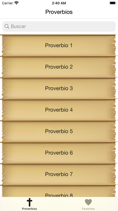 Emulate iPhone app Proverbios Bíblicos using MyAndroid Emulate iPhone app Proverbios Bíblicos using MyAndroid