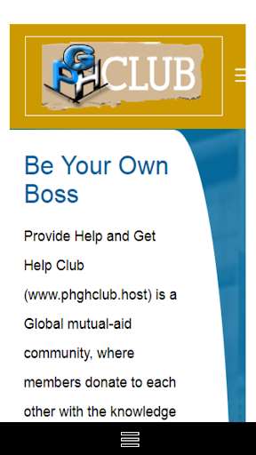 Run android online APK Provide Help and Get Help Club from MyAndroid or emulate Provide Help and Get Help Club using MyAndroid