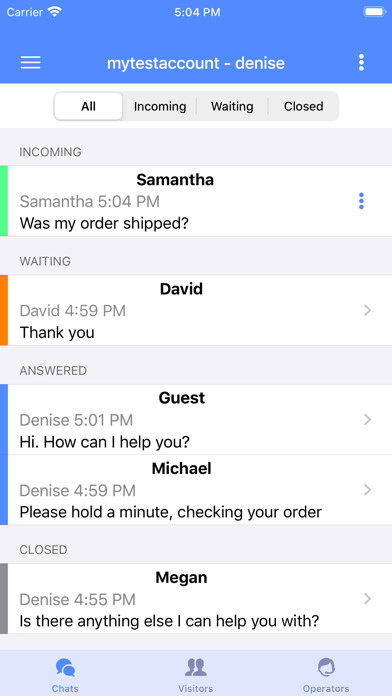 Emulate iPhone app Provide Support Live Chat using MyAndroid Emulate iPhone app Provide Support Live Chat using MyAndroid