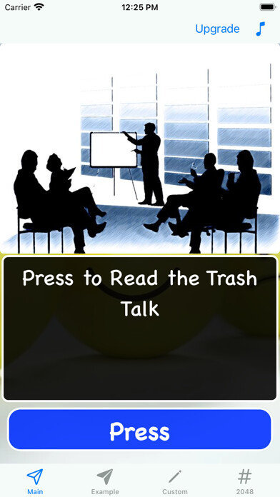 Emulate iPhone app Provocation: Trash Talk using MyAndroid Emulate iPhone app Provocation: Trash Talk using MyAndroid