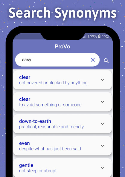 Run android online APK ProVo: IELTS Advanced Synonym Dictionary from MyAndroid or emulate ProVo: IELTS Advanced Synonym Dictionary using MyAndroid Run android online APK ProVo: IELTS Advanced Synonym Dictionary from MyAndroid or emulate ProVo: IELTS Advanced Synonym Dictionary using MyAndroid