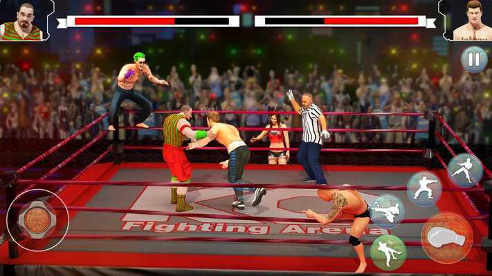 Emulate Android APK Pro Wrestling Battle 2019: Ultimate Fighting Mania