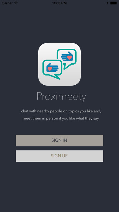Emulate iPhone app Proximeety using MyAndroid
