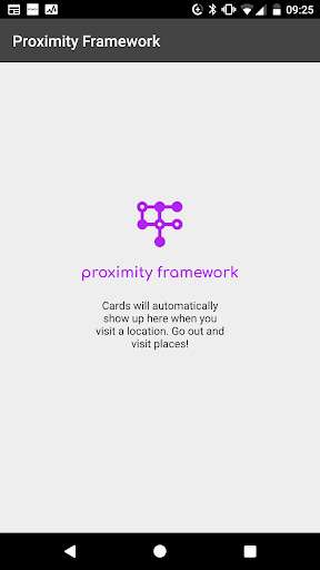 Run android online APK Proximity Framework Demo App from MyAndroid or emulate Proximity Framework Demo App using MyAndroid