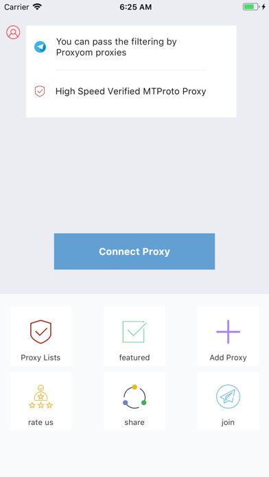 Emulate iPhone app Proxyom - Proxy for Telegram using MyAndroid Emulate iPhone app Proxyom - Proxy for Telegram using MyAndroid