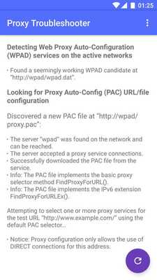 Emulate Android APK Proxy Troubleshooter