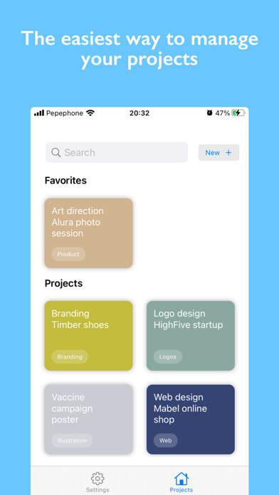 Emulate iPhone app Proyecto using MyAndroid