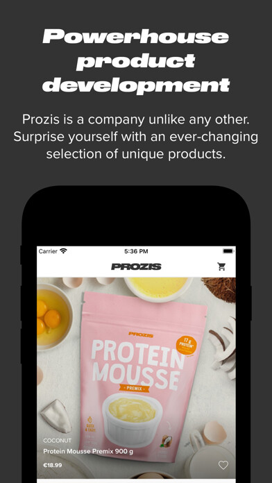 Emulate Android APK Prozis Store