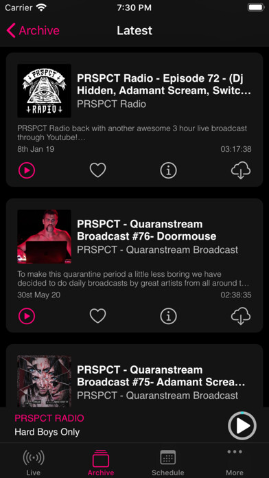 Emulate iPhone app PRSPCT RADIO using MyAndroid Emulate iPhone app PRSPCT RADIO using MyAndroid