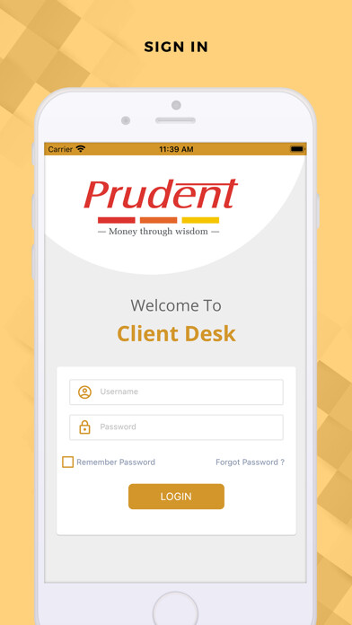 Emulate iPhone app Prudent Client Desk using MyAndroid Emulate iPhone app Prudent Client Desk using MyAndroid