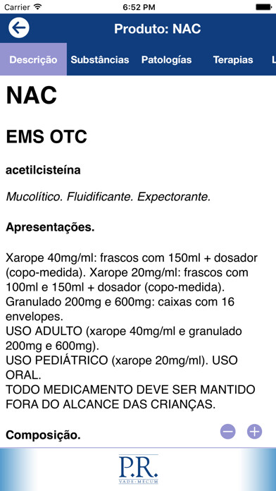 Emulate iPhone app PR Vade-mécum Brasil 2023 using MyAndroid Emulate iPhone app PR Vade-mécum Brasil 2023 using MyAndroid