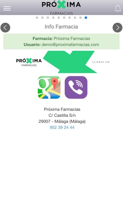 Emulate iPhone app Próxima Farmacias using MyAndroid Emulate iPhone app Próxima Farmacias using MyAndroid